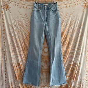 Abercrombie Vintage Flare High Rise Jeans Curve Love 25 L 0L